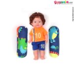 Baby soft cotton Bolster pillow with Dinosaur print