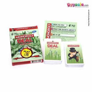 HASBRO GAMING Monopoly Deal Card Game 8+Y Age