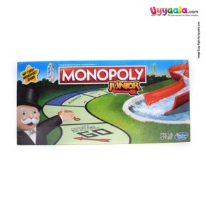HASBRO GAMING Monopoly Junior Property Trading Indoor Game For Kids - 5+Y, 2 to 4 Players