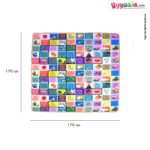 crawl mat for babies with alphabets print