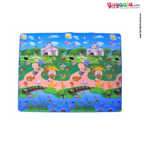 Crawl Mat For Babies, Dual Side Print with Animals, Size - 200X180 cm