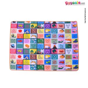 Crawl Mat Dual Side Print with Beach & Alphabets Size - 5ft