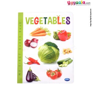 NAVNEET my first board book vegetables- 2+ years
