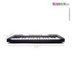 BIGFUN Plastic Piano Keyboard Toy with Recording, Mic and Mobile Charger Power Option, 37 Keys (Black)