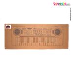 BIGFUN Plastic Piano Keyboard Toy with Recording, Mic and Mobile Charger Power Option, 37 Keys (Black)