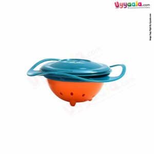 Gyro Bowl for baby with 360-Degrees Rotate Spill-Proof Feeding Bowl