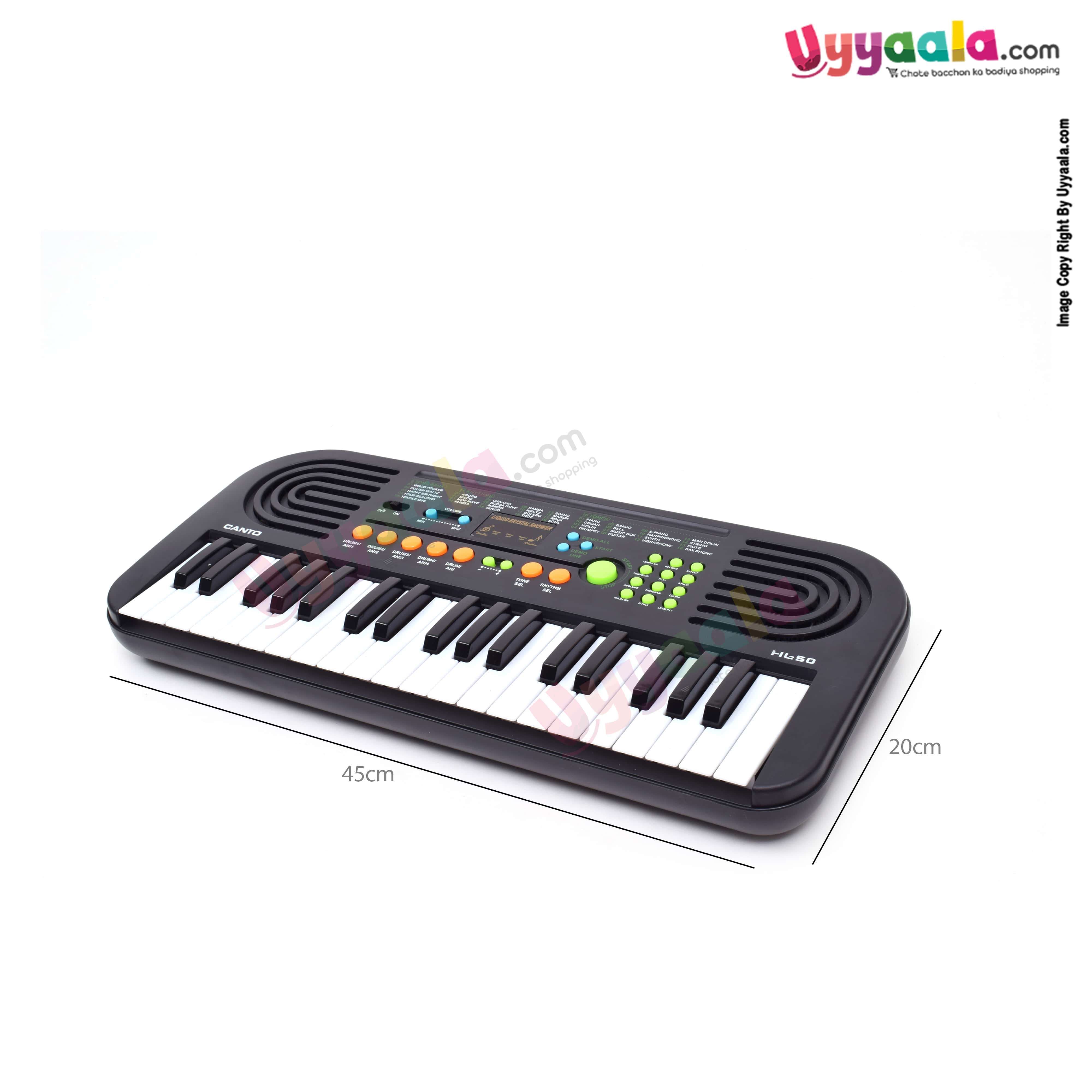 Electronic keyboard for kids