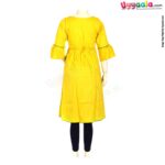 CEE 18 cotton kurti for mother, Yellow