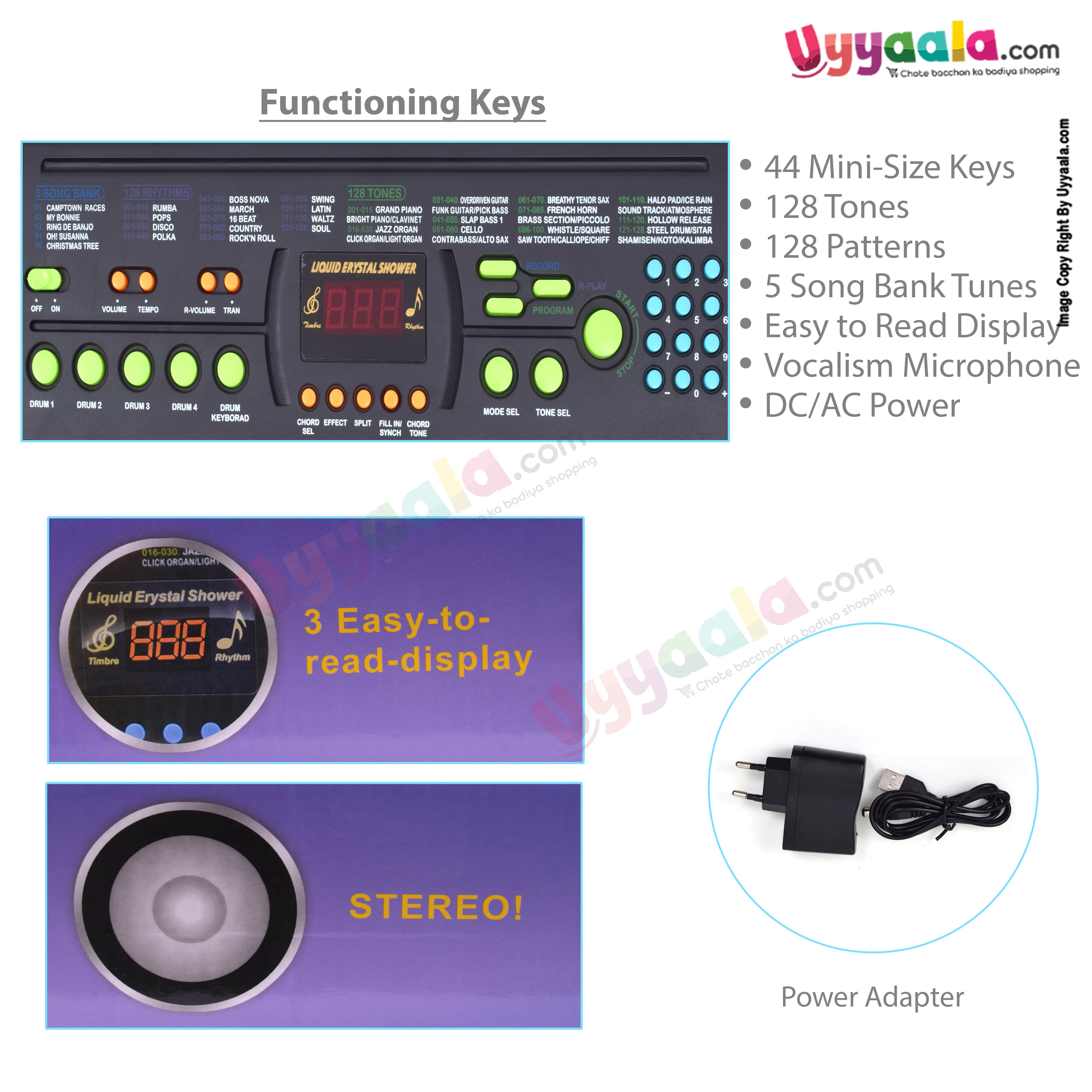 CANTO mini keys big fun music electronic keyboard for kids