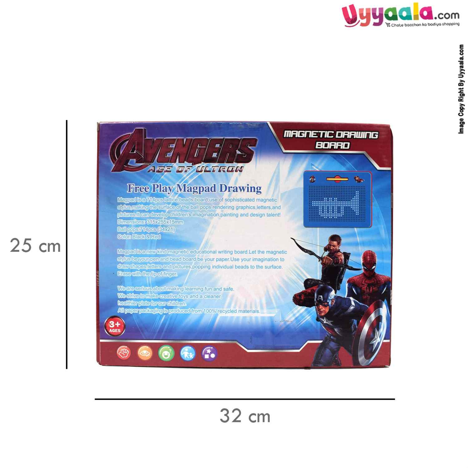 Magnetic Drawing Board for Kids