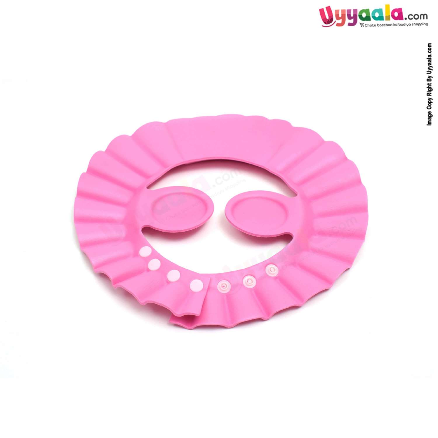 Baby Shampoo Hat for Protecting Baby Eyes with Adjustable Buttons