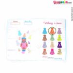 Baby Photo Shoot Blanket with Frocks Print, Packet Include flower Ring & Marker 0-12m Age,