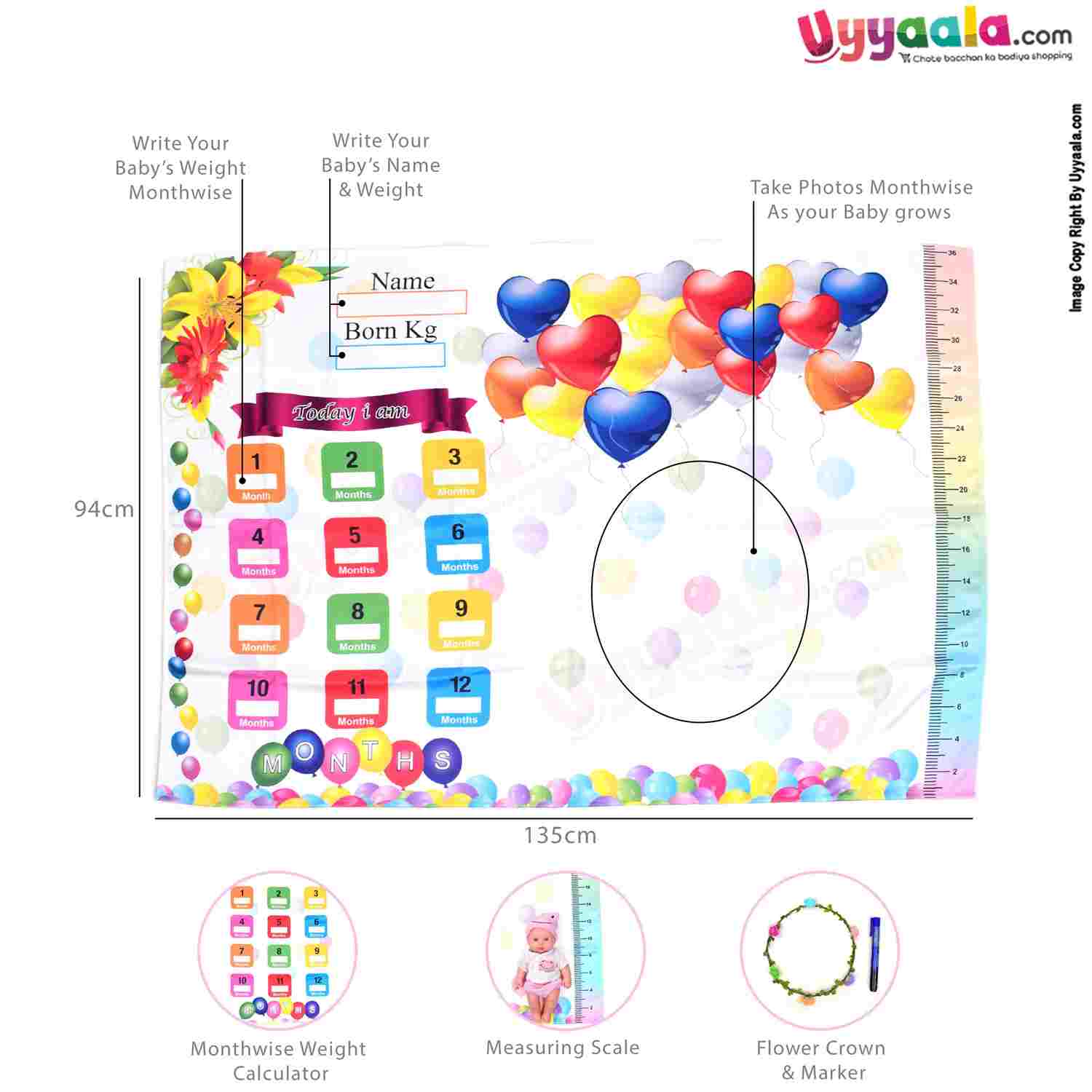 Photo Shoot Blanket for babies