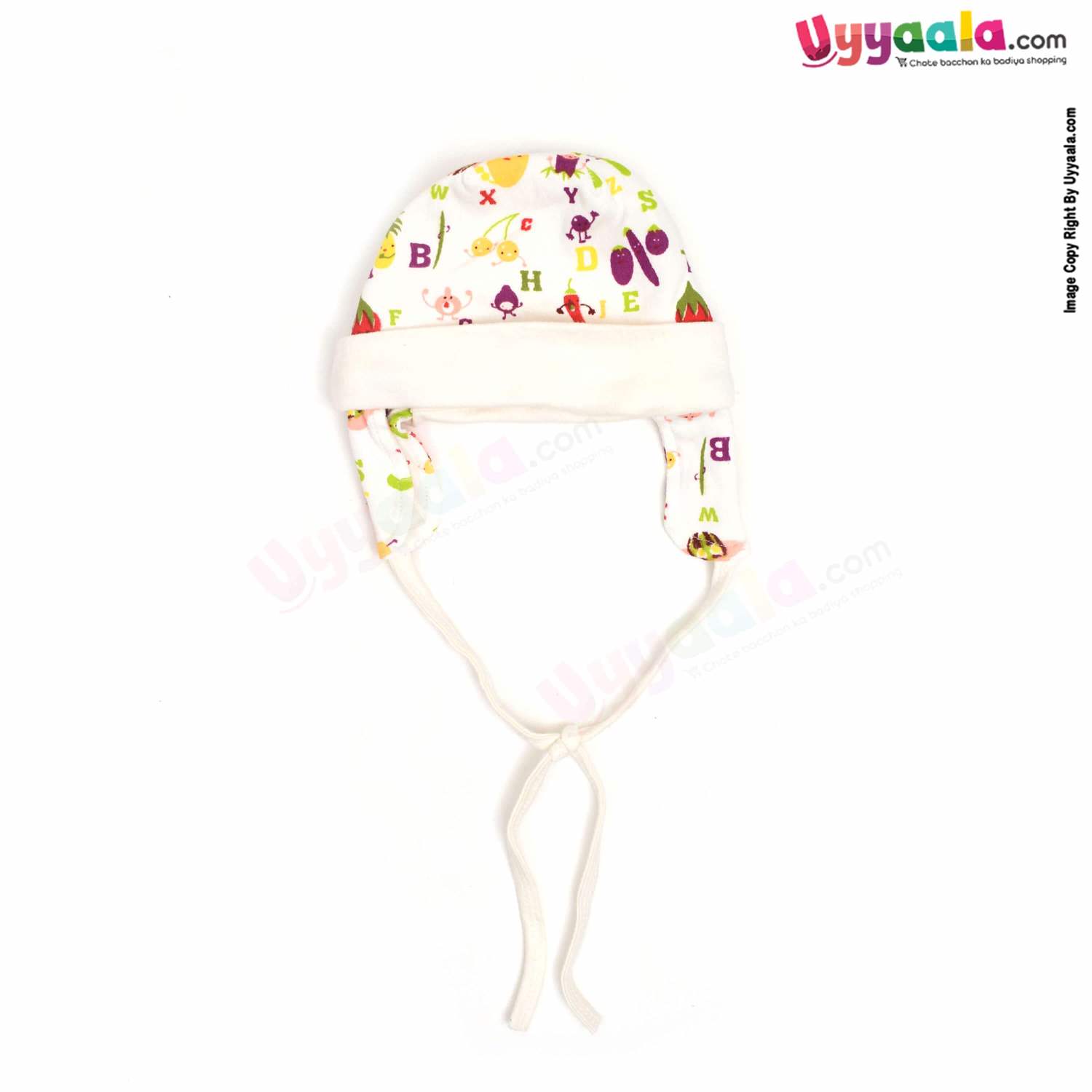 Banana Baby Fancy Round Cap Tying Model for Babie