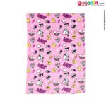 Baby Blanket Roll Velvet Fleece Material Emoji & Star Print