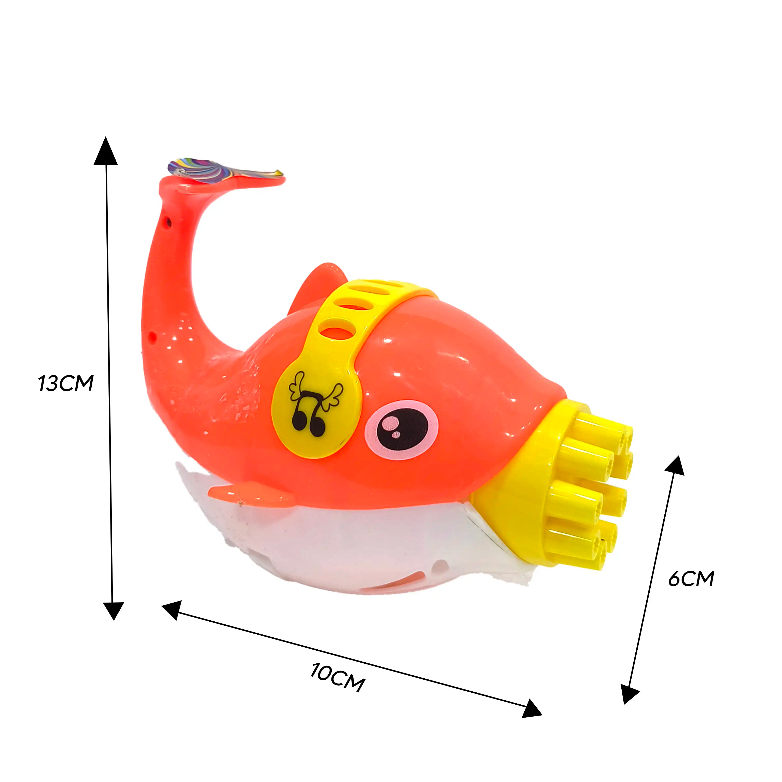 Buy Dolphin shaped 10 Barrel Bubble Gun Toy - Pink Online in India at uyyaala.com