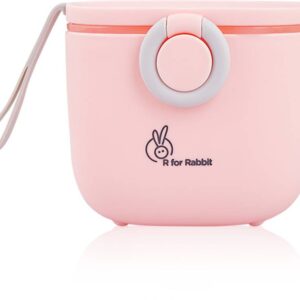 R FOR RABBIT First Feed Box (Feeding Bowl) For Babies - Pink, 0m+