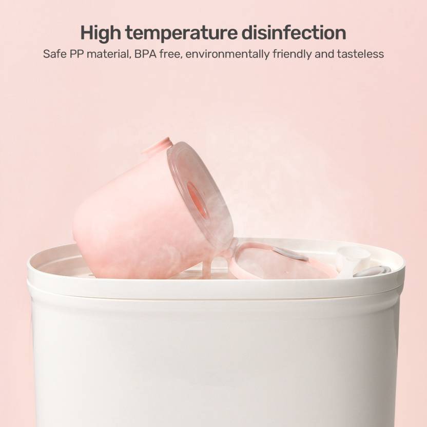 R FOR RABBIT First Feed Box (Feeding Bowl) For Babies - Pink, 0m+