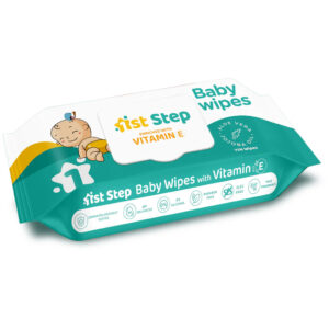 1st Step Wet Wipes for Baby with Aloe Vera & Jojoba Oil - 72pcs Pack