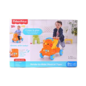 FISHER PRICE Stride to Ride Musical Tiger
