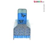 FLY Baby Foldable Cradle 2 In 1 Mosquito Protection Net With Frills flowers & Chick Print