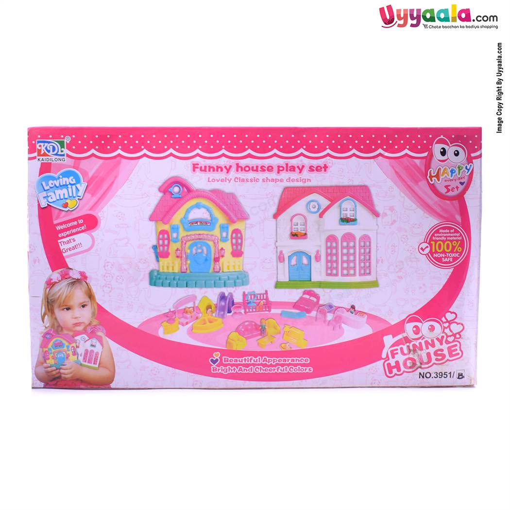 Kaidilong Funny House Play Set 3+Y Age-uyyala-com.myshopify.com-Toys (manual)-Kaidilong