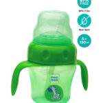 Mee Mee 2 in 1 Spout and Straw Sipper Cup 150ml 3m+ Green