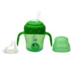 Mee Mee 2 in 1 Spout and Straw Sipper Cup 150ml 3m+ Green