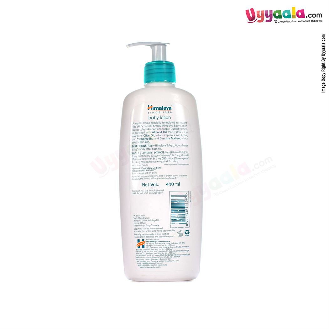 HIMALAYA Moisturizing baby Lotion-uyyala-com.myshopify.com-Creams and Lotions-Himalaya