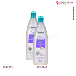 HIMALAYA baby Massage Oil Winter Cherry Pack of 2 (200ml Each)