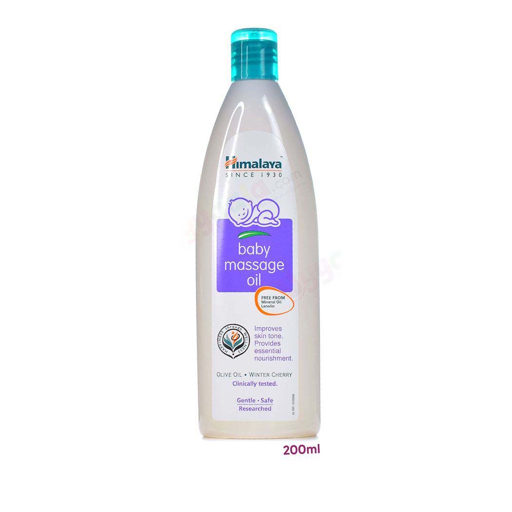 HIMALAYA baby Massage Oil Winter Cherry