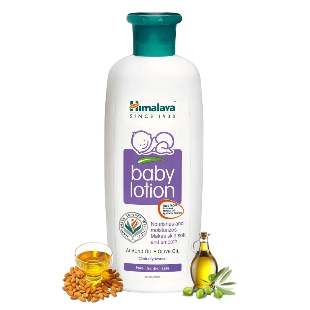 Buy Himalaya Moisturizing Body Lotion for Baby with Almond Oil - 100ml Online in India at uyyaala.com