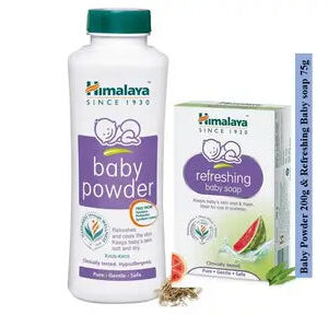 Buy Himalaya Powder for Baby - 200grams + Baby Soap - 75grams (Free) Online in India at uyyaala.com 