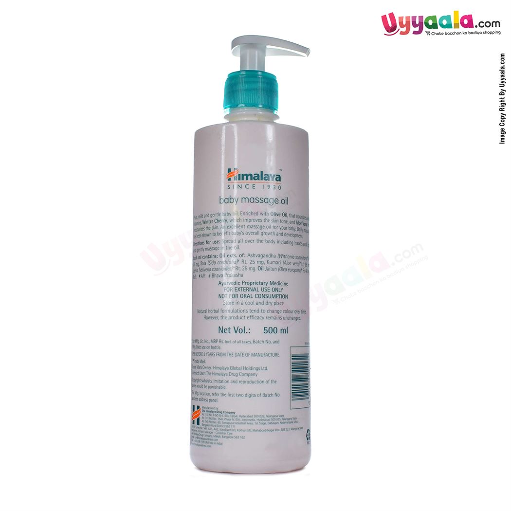 Massage Oil for babies