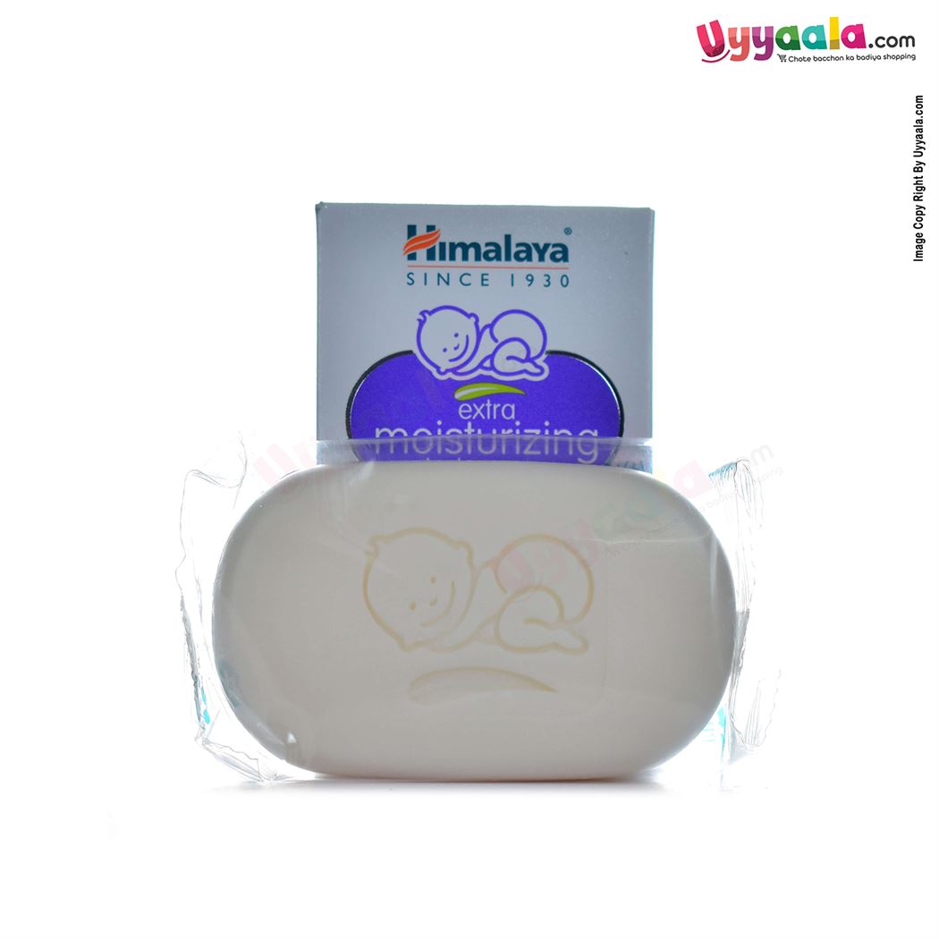 HIMALAYA Extra Moisturizing Baby Soap, Aloe Vera and Olive- 75g-uyyala-com.myshopify.com-Soap & Wash-Himalaya