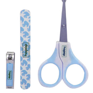 Hopop Baby Safety Nail Care Set - Blue 0m+