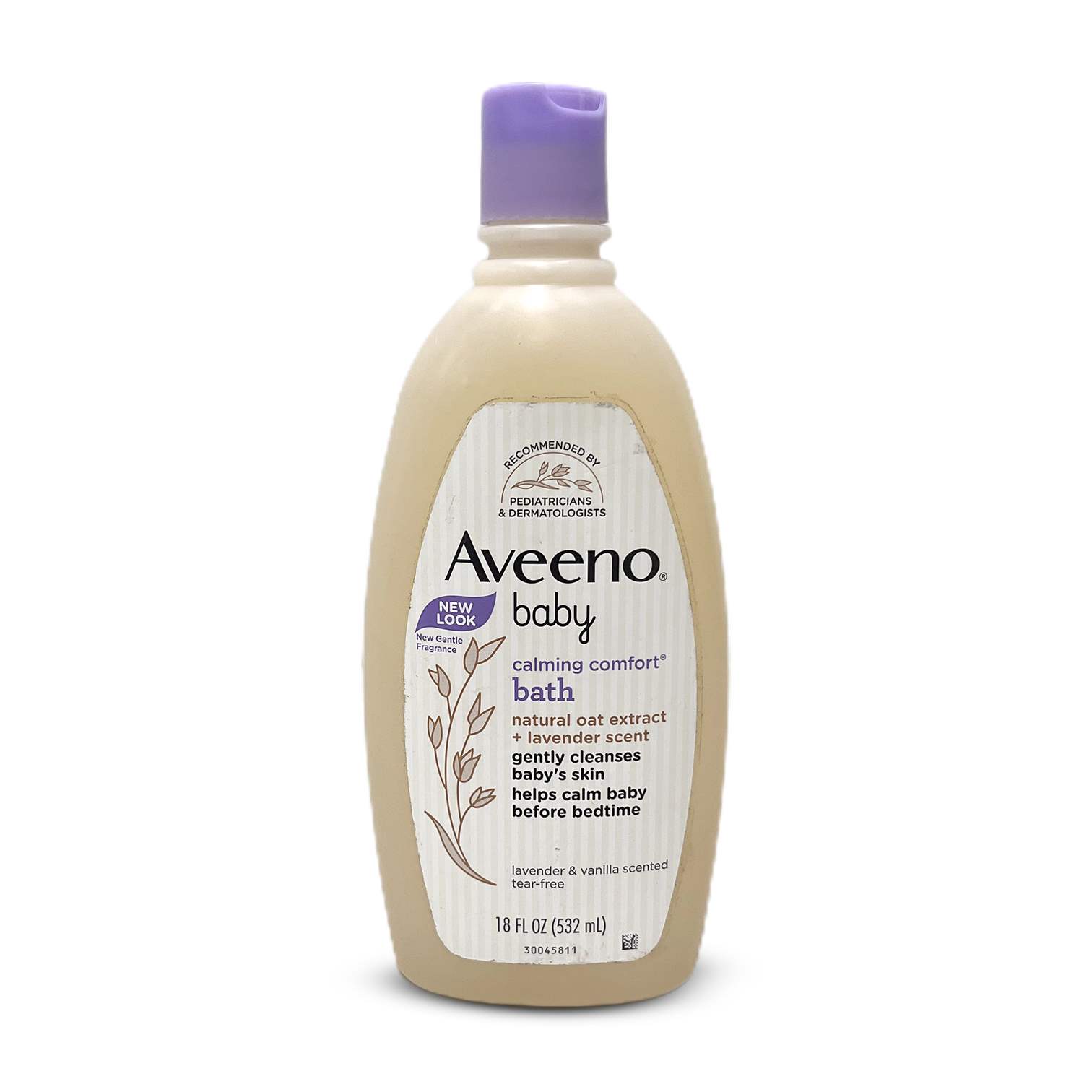 Aveeno Baby Calming Comfort Bed Time Lotion with Lavender & Vanilla Scent - 532ml