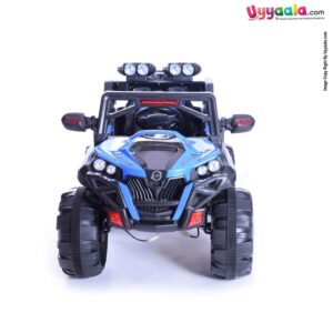 Jeep 4X4 Big Wheels Battery Operated Ride on Jeep for Kids with 4 Motors, Swing Function, Spring Suspension, Music & Remote Control