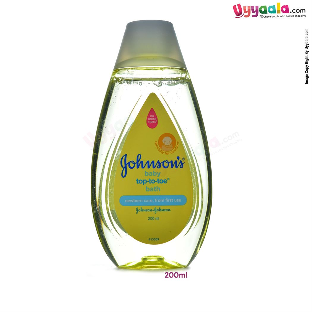 Buy Johnson's Top to toe Bath Liquid Soap for your Baby Online in India at uyyaala.com