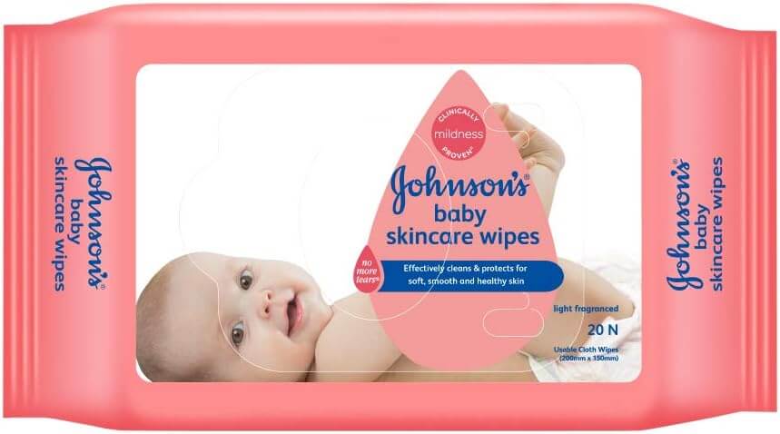 Buy Johnson's Wet Wipes for Baby - 20pcs Online in India at uyyaala.com