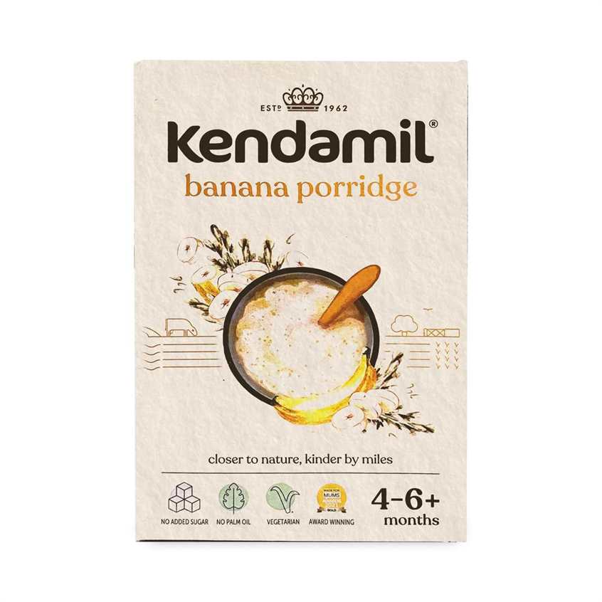 Buy Kendamil Porridge for Baby with Banana - 150grams Online in India at uyyaala.com