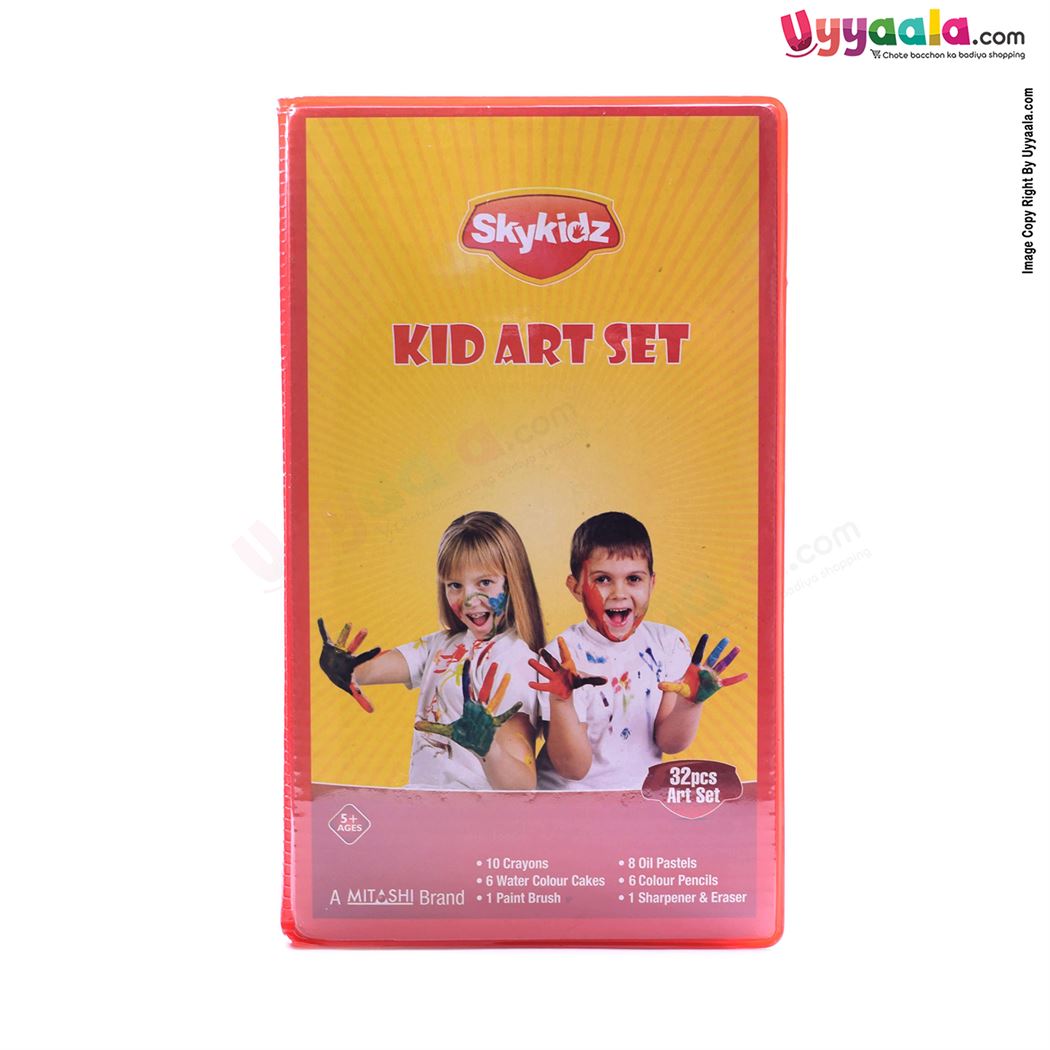 SKYKIDZ Kid Art Set 32pcs 5+Y Age-uyyala-com.myshopify.com-Toys (educational)-Skykidz