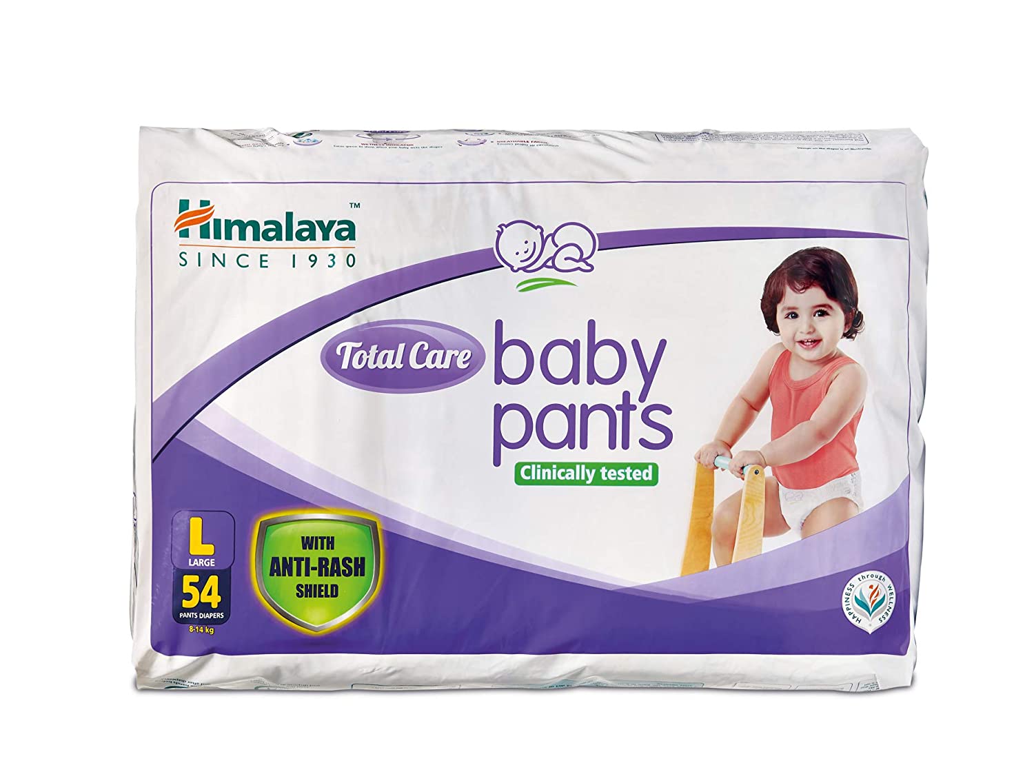 Himalaya Total Care Baby Pants Large (8 to 14Kg)