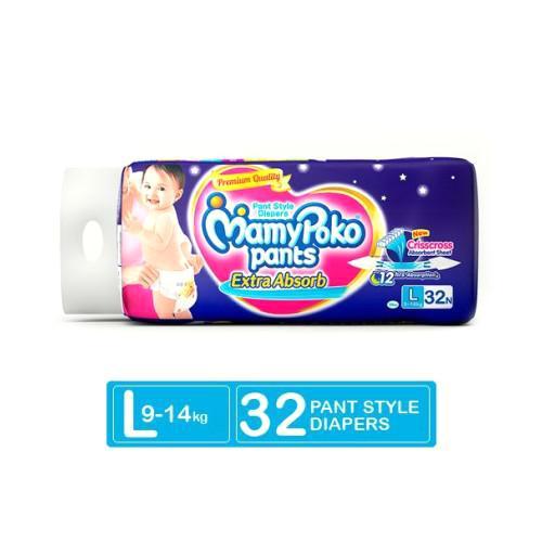 MAMYPOKO Pants Extra Absorb Large (9 to 14kg)