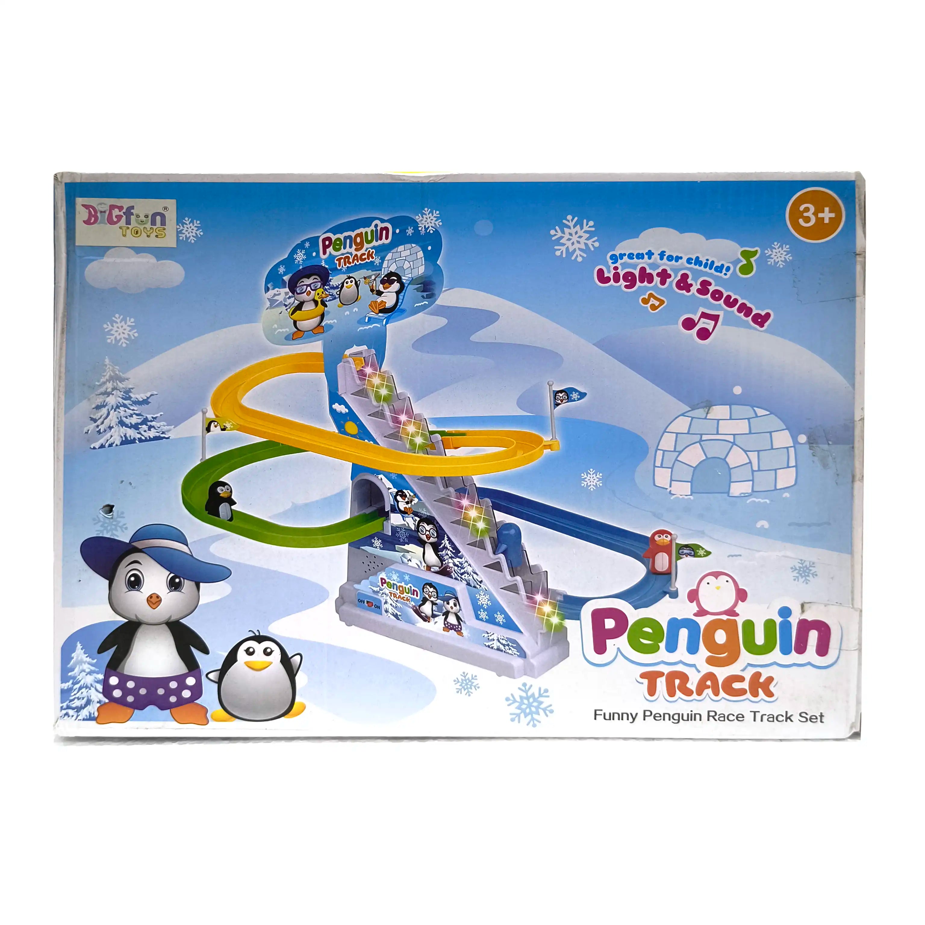 Buy Little Penguin Slide Escalator Toy with Lights & Music Online in India at uyyaala.com
