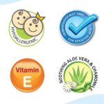 LUVLAP Water Wipes Aloe vera and Chamomile  - 72pcs each