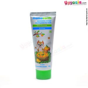 MAMAEARTH Orange Toothpaste