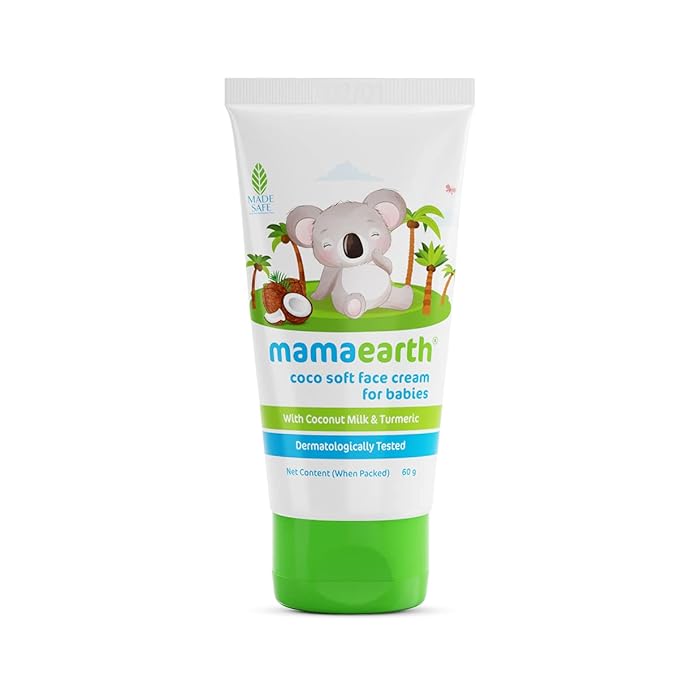 Buy Mamaearth Coco Soft Face Cream for Baby with Coconut Milk - 60grams Online in India at uyyaala.com