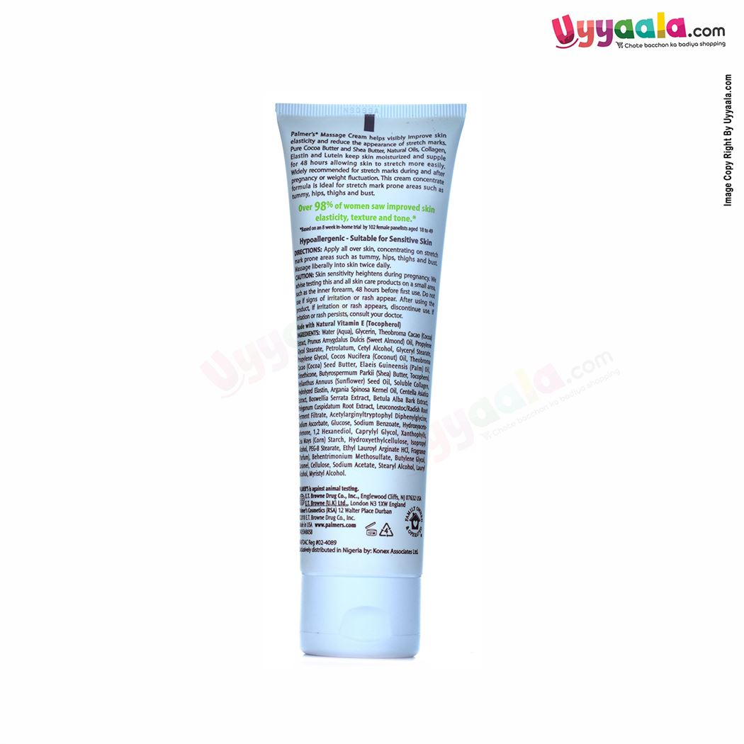 PALMERS Stretch Marks Massage Cream Cocoa Butter Formula 125g Tube-uyyala-com.myshopify.com-Mother Creams and Lotions-Palmers