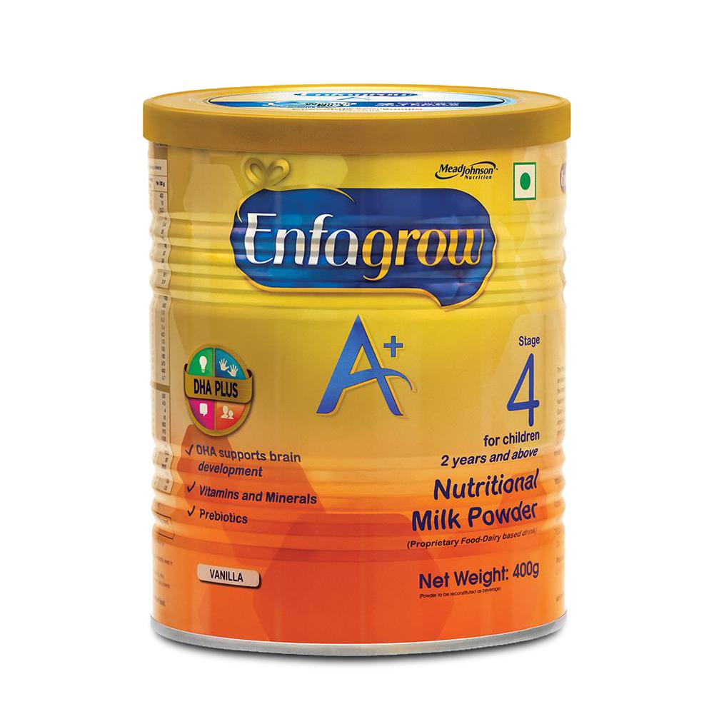 Buy Enfagrow A+ Toddler Baby Nutritional Milk Powder in Vanilla flavor, Stage 4 Online in India at uyyaala.com